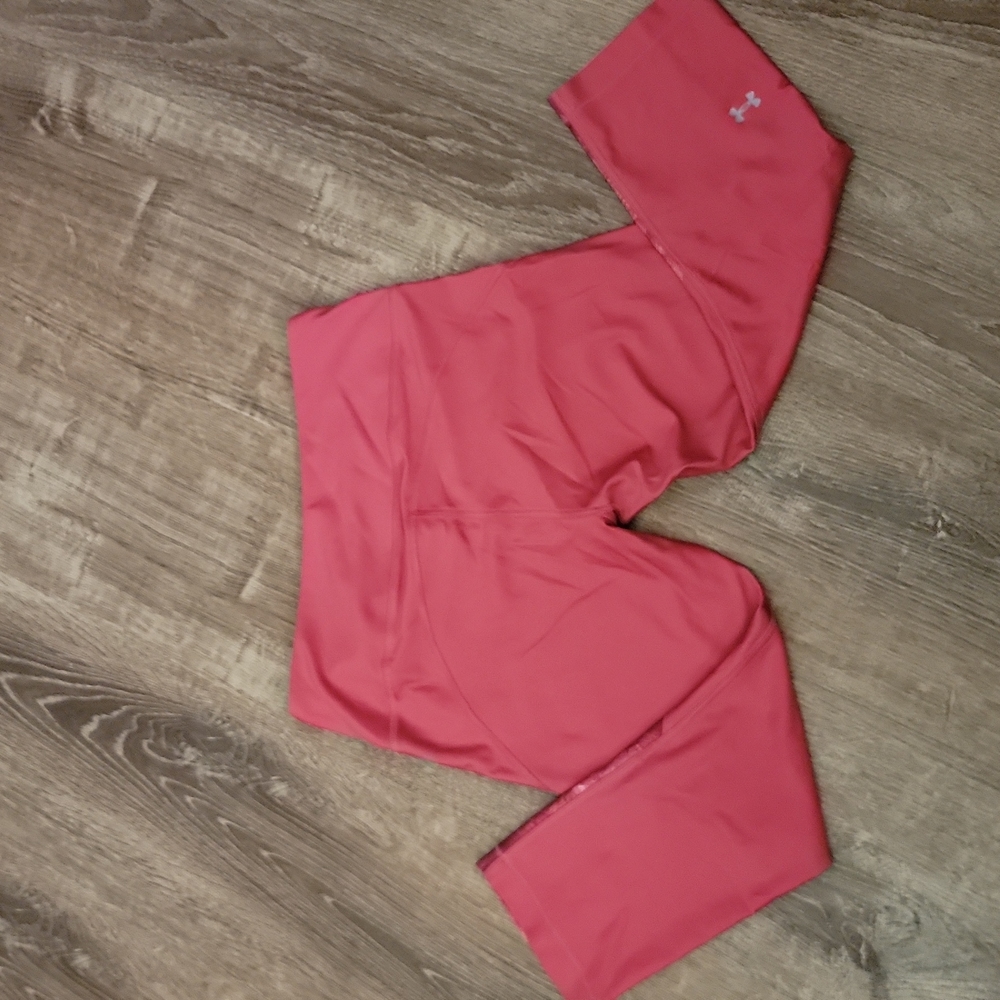 Women's Under Armour Leggings, Large, Pink